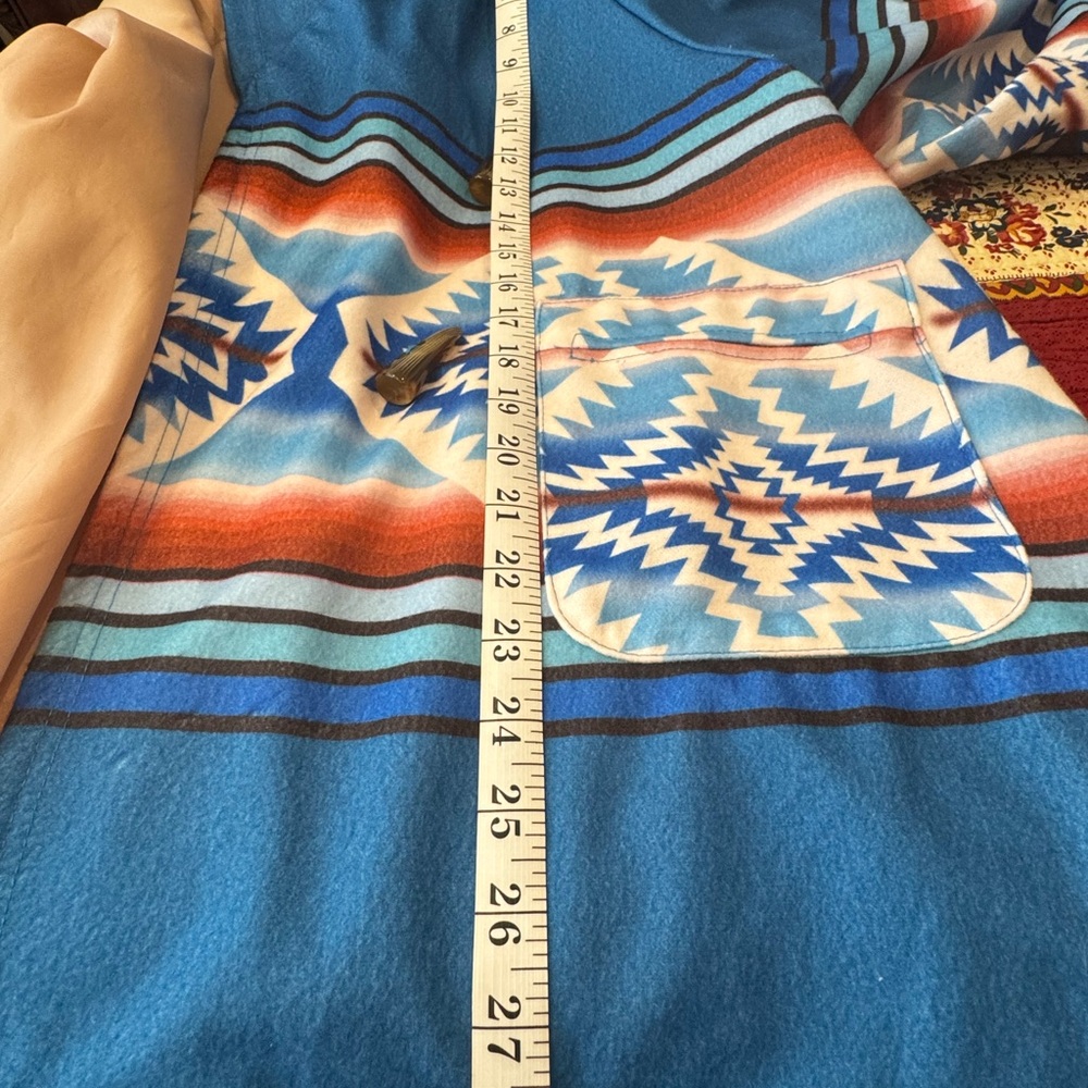 Blue Patterned Jacket - Picture 9 of 11